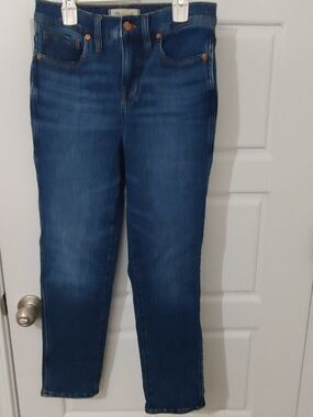 Ladies Pre-owned Madewell Stovepipe Jeans Size 27P